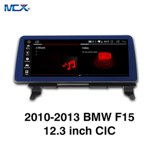 MCX 2010-2013 BMW F15 Fabricante de estéreo para automóvil con pantalla táctil CIC de 12.3 pulgadas