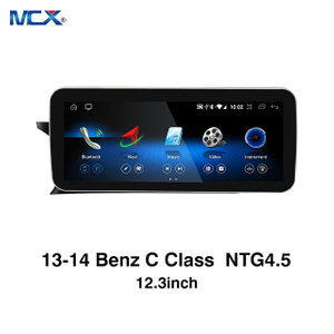 MCX 13-14 Benz Clase C W204 NTG 4.5 Sistema multimedia para automóvil de 12,3 pulgadas Trader