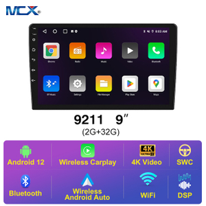 MCX 9211 9 pulgadas 2 + 32G USB Video Pantalla multimedia para automóvil Ventas al por mayor