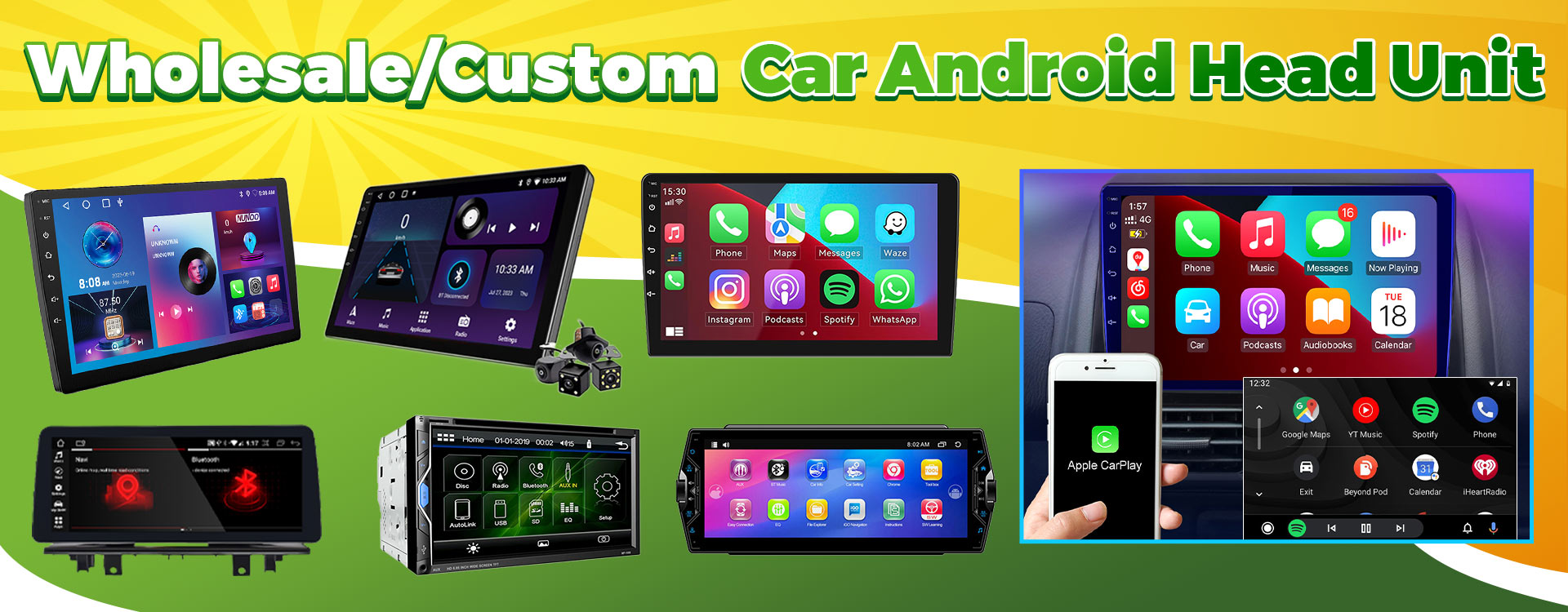 pantalla táctil android del coche