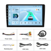MCX T100 10 pulgadas 1280*720 2G+32G Android estéreo para coche con exportador de reproductor de DVD