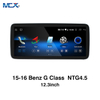 MCX 15-16 Benz G Class W641 NTG4.5 Unidad principal Android de 12,3 pulgadas al por mayor