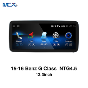 MCX 15-16 Benz G Class W641 NTG4.5 Unidad principal Android de 12,3 pulgadas al por mayor