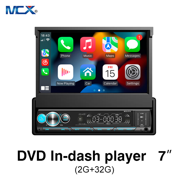 MCX 7 pulgadas 2 + 32G Universal Single Din DSP estéreo para coche al por mayor