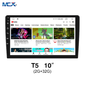 MCX T5 10'' 2+32G WIFI GPS Radio DVD Android Unidad principal de coche Fábrica