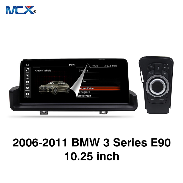 MCX 2006-2011 BMW Serie 3 E90 Unidad principal Android de 10,25 pulgadas a granel