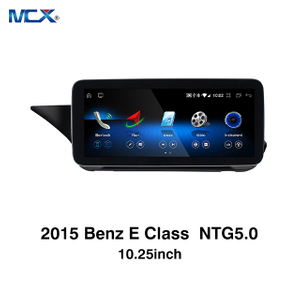 MCX 2015 Benz E clase W212 NTG 5,0 agencia auto de la pantalla táctil de Android de 10,25 pulgadas