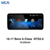 Clase NTG 5,0 del Benz A de MCX 16-17 fábricas del sistema estéreo de Android del coche de 10,25 pulgadas
