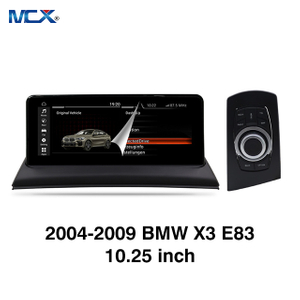 MCX 2004-2009 BMW X3 E83 Reproductor multimedia para coche de 10,25 pulgadas Empresa