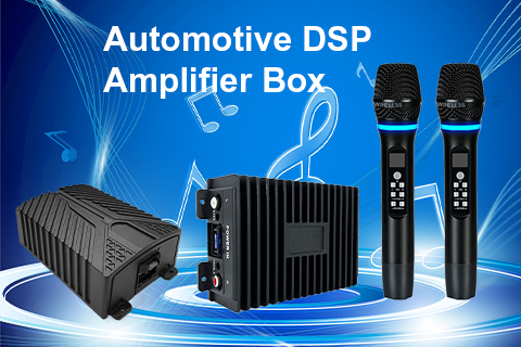 Actualización de la caja del amplificador DSP del coche de Radio Android automotriz