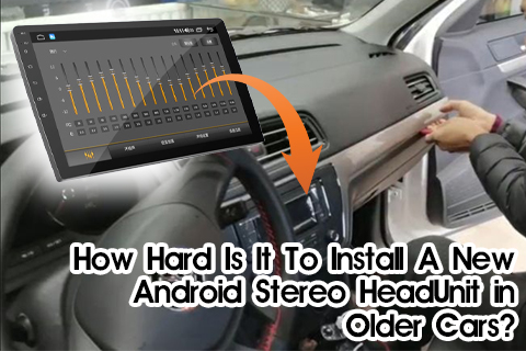 ¿Qué tan difícil es instalar una nueva unidad principal estéreo Android en automóviles más antiguos?