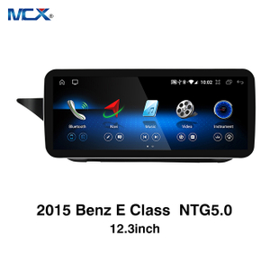 MCX 2015 Benz Clase E W212 NTG 5.0 12.3 pulgadas DVD Android Auto al por mayor