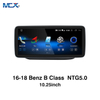 MCX 16-18 Benz Clase B W246 NTG 5.0 10.25 pulgadas Android Play Stereo al por mayor