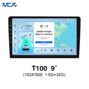 MCX T100 9 pulgadas 1024*600 1.5G+32G Sistema de audio para automóvil con Android Auto Constructor