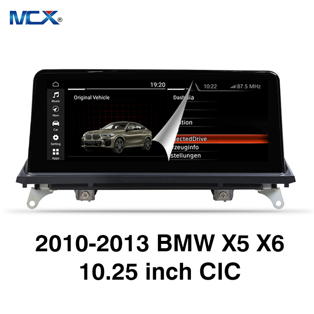 MCX 2010-2013 BMW X5 X6 10,25 pulgadas CIC Carplay Fabricantes