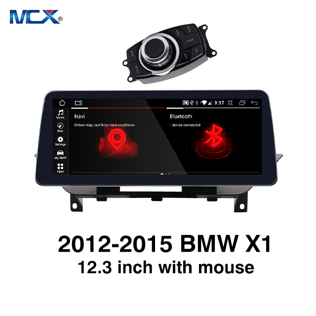 MCX 2012-2015 BMW X1 12.3 pulgadas con mouse Car DVD Palyer Inc