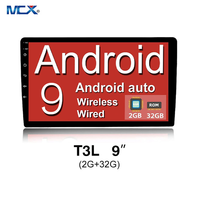 Exportadores de reproductores Android para coche MCX T3L 9'' 2+32G Mirror Link BT