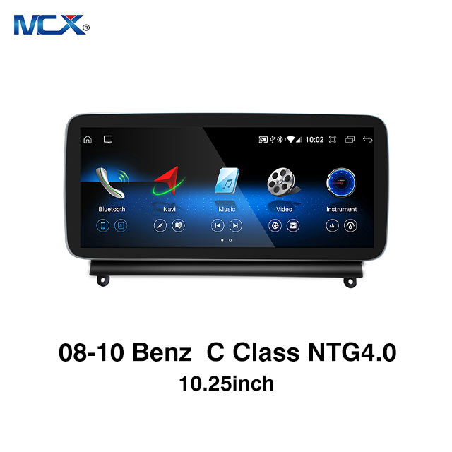 MCX 2008-2010 Benz C Clase W204 NTG 4,0 fábrica de pantalla táctil de coche de 10,25 pulgadas