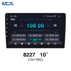 MCX 8227 Proveedores de unidades principales automotrices 1 + 16G AHD de 10 pulgadas