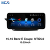 MCX 15-16 Benz Clase E Coupe W207 C207 NTG 5.0 reproductor Android Dsp al por mayor de 10,25 pulgadas