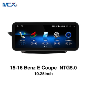 MCX 15-16 Benz Clase E Coupe W207 C207 NTG 5.0 reproductor Android Dsp al por mayor de 10,25 pulgadas