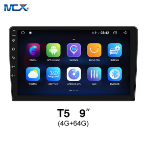 MCX T5 4+64G Pantalla táctil Bluetooth de 9 pulgadas Vista 360 Proveedor de radio para automóvil Android