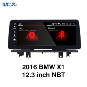 MCX 2016 BMW X1 12,3 pulgadas NBT Android Car Audio Trader