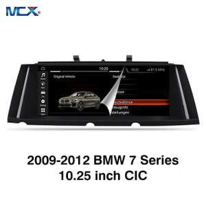 MCX 2009-2012 BMW Serie 7 Reproductor multimedia para coche CIC de 10,25 pulgadas Agencias