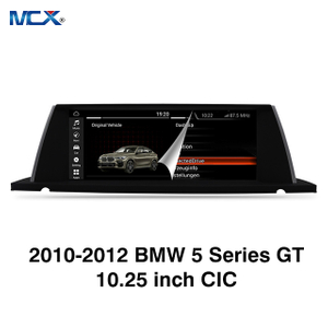 Exportadores de pantalla Android CIC de 10,25 pulgadas MCX 2010-2012 BMW Serie 5 GT