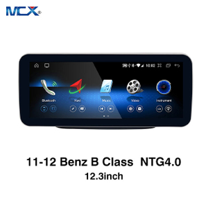MCX 13-14 Benz Clase B W246 NTG 4.5 Agencia de radio de coche con pantalla HD de 12,3 pulgadas