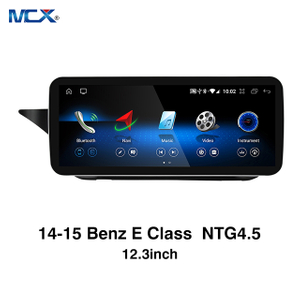 MCX 14-15 Benz E Class W212 NTG 4.5 Agencia de unidad principal IPS de 12,3 pulgadas