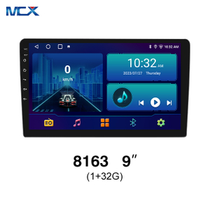MCX MT 8163 9 pulgadas 1 + 32G Radio inalámbrica para coche con DVD y Bluetooth al por mayor