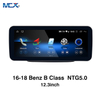MCX 16-18 Benz Clase B W246 NTG 5.0 Radio de coche de 12,3 pulgadas con Carplay Manufacturing