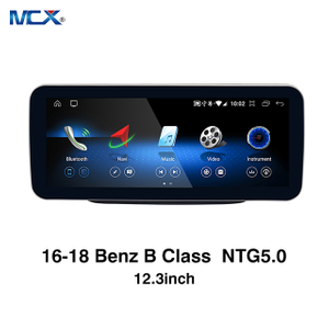 MCX 16-18 Benz Clase B W246 NTG 5.0 Radio de coche de 12,3 pulgadas con Carplay Manufacturing