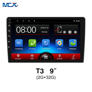 MCX T3 9 multimedias del coche de la pulgada 2+32G IPS Android Fábricas