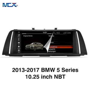 MCX 2013-2017 BMW Serie 5 Agencia de unidad principal Carplay NBT de 10,25 pulgadas