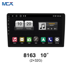 MCX MT 8163 10 pulgadas 2+32G Mirror Link Android Radio de coche estéreo a granel