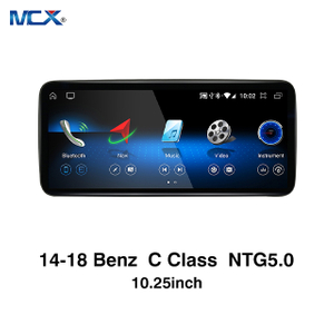 MCX 14-18 Benz Clase C W204 NTG 5.0 Unidad principal de 10,25 pulgadas con pantalla al por mayor