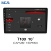 MCX T100 10 \'720 * 1280 1.5G + 64G Android Reproductor de DVD para automóvil con proveedores de Bluetooth