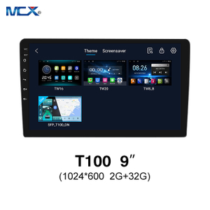 MCX T100 9 pulgadas 1024*600 2G+32G Android estéreo para coche con comerciantes de reproductor de DVD