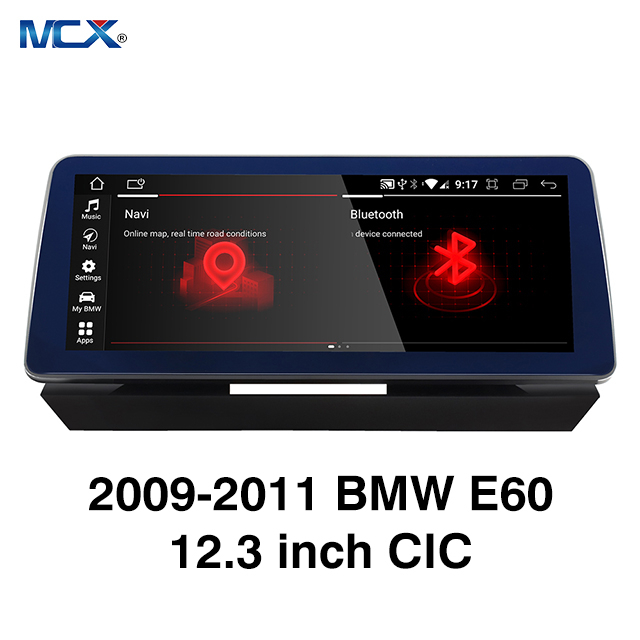 MCX 2009-2011 BMW E60 12,3 pulgadas CIC pantalla táctil para coche Inc
