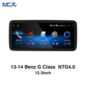 MCX 2013-2014 Benz G Class W641 NTG 4.0 Importador de pantalla táctil de coche de 12,3 pulgadas