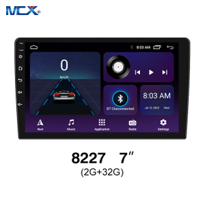 MCX 8227 Fabricantes de audio para automóvil IPS Bluetooth 2 + 32G de 7 pulgadas