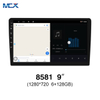 MCX N81 9 pulgadas 8581 6g + 128g 1280*720 doble Din Carplay reproductor multimedia para coche al por mayor