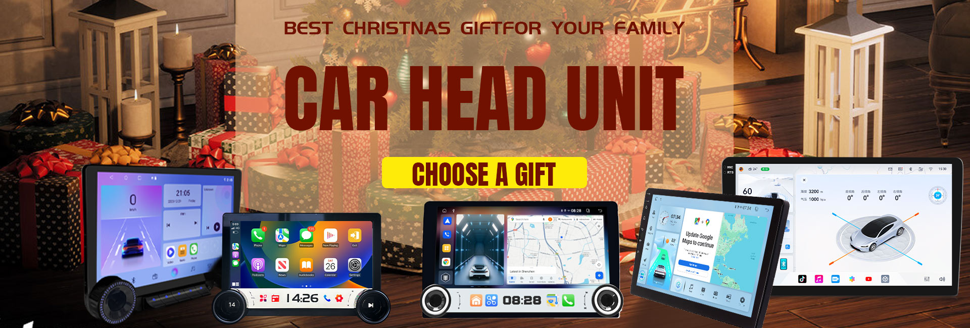 banner merry Christmas