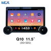 MCX Q10 11.5 pulgadas 3+32G Android 13 Reproductor Android con doble perilla al por mayor