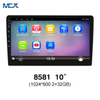 MCX N81 8581 10 pulgadas 1024*600 2+32GB Wifi Gps Doble Din Car Stereo Provider