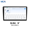 Unidad principal MCX Q-N4 3986 de 9 pulgadas 8G+256G con exportadores de Android Auto