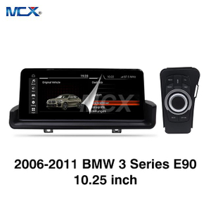 MCX 2006-2011 BMW Serie 3 E90 Unidad principal Android de 10,25 pulgadas a granel