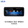 MCX 15-19 Benz GLC W205 NTG 5.0 Proveedor de radio automática Bluetooth de 10,25 pulgadas